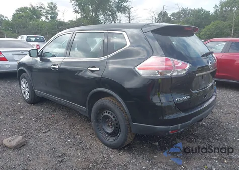 2014 Nissan Rogue S z USA, uszkodzony, nr VIN 5N1AT2MV3EC809412